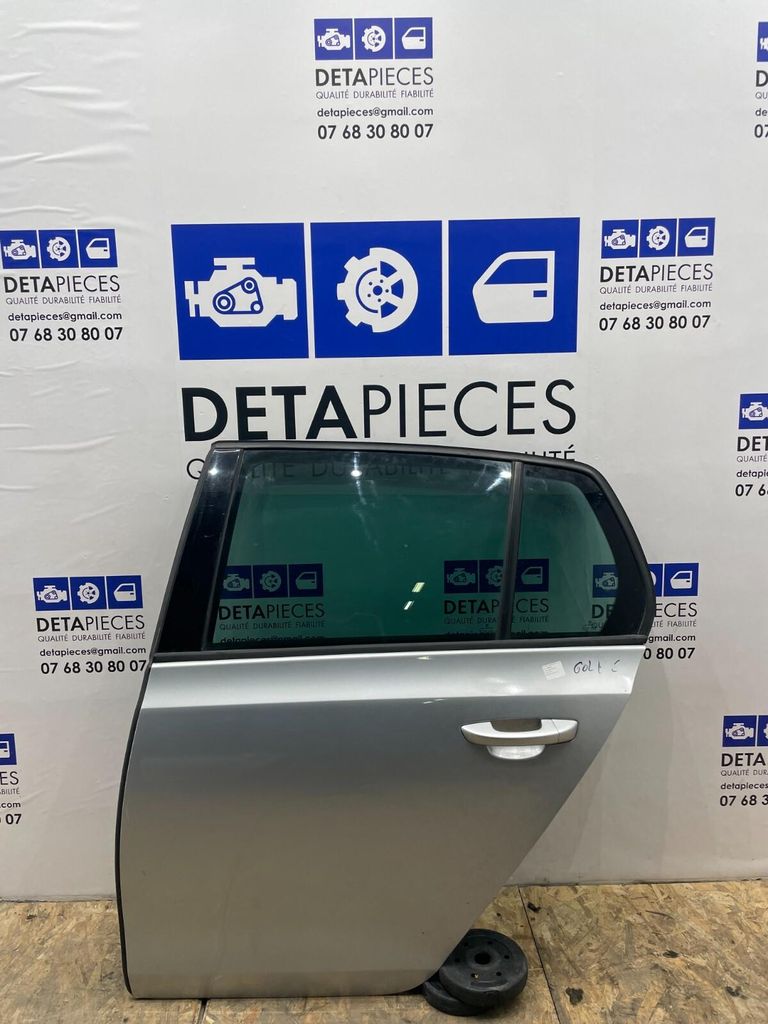 ✅Porte arriere gauche Volkswagen Golf GTD 2010 R: 5K6833055K L: 76287053