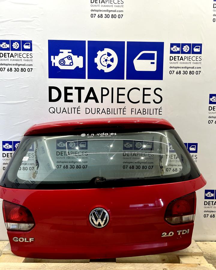 ✅MALLE / HAYON ARRIERE VOLKSWAGEN GOLF GT TD 2010 2.0 D 5K6827025J 46624734