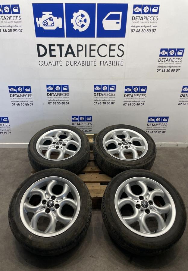 ✅4 JANTES MINI COOPER 195/55R16 4X100 6,5JX16H2 IS48 6791942