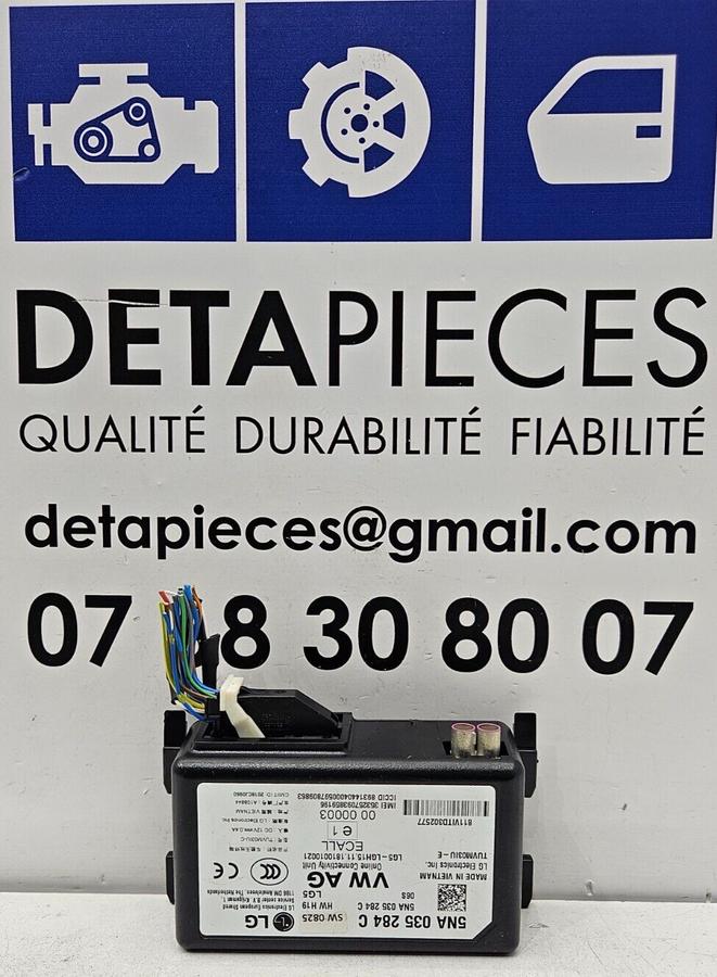 ✅ORDINATEUR DIVERS VOLKSWAGEN GOLF GTI 2019 VII R: 5NA035284C L: 76172834
