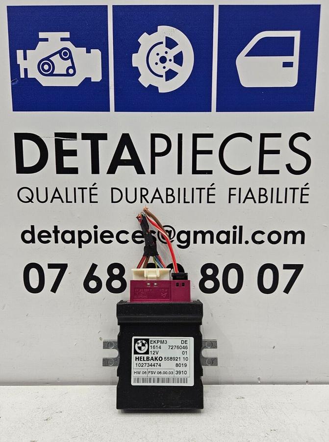 ✅Module de pompe à carburant BMW 118D 2010 E82 7276046 55892110 82066574