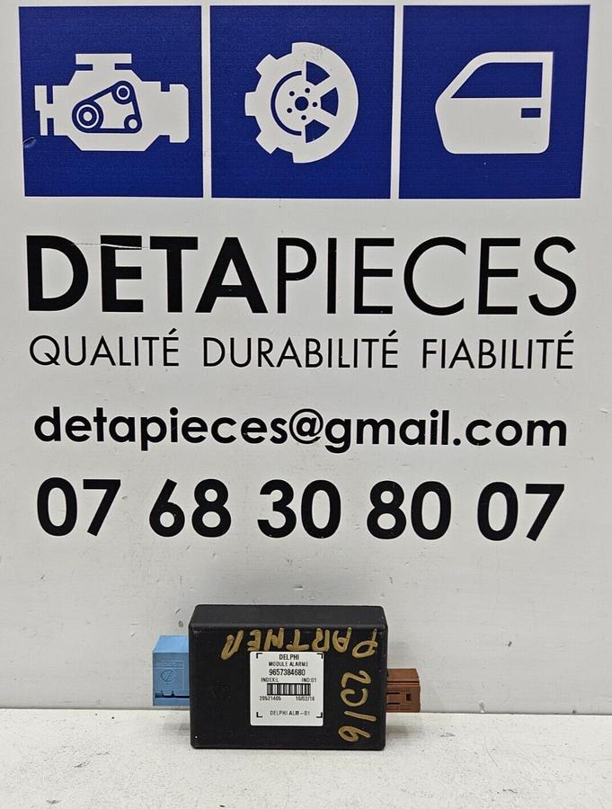 ✅Module D'Alarme POUR PEUGEOT PARTNER II 2016 9657384680 80824624