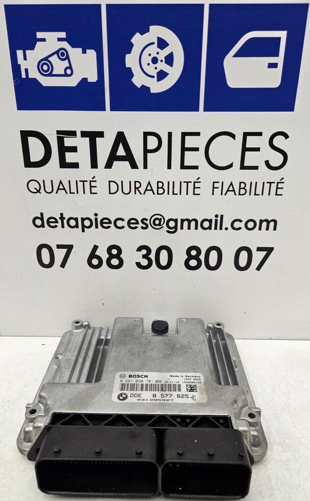 ✅ECU CALCULATEUR MOTEUR BMW 116D 2013 F20 R: 0281030701  8577625  L: 78766144