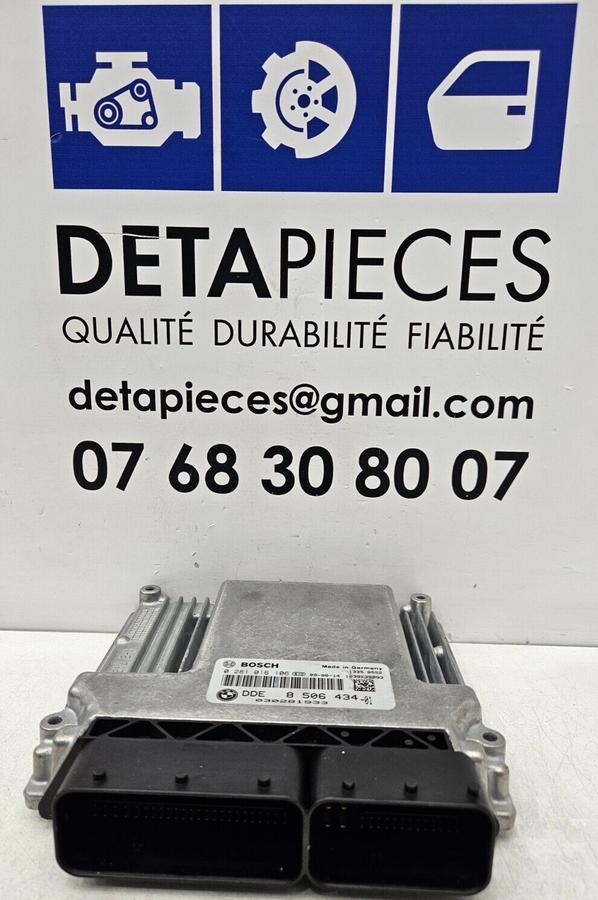 ✅ECU CALCULATEUR MOTEUR BMW 118D 2009 E87 R: 0281016106 8506434 L: 81658704
