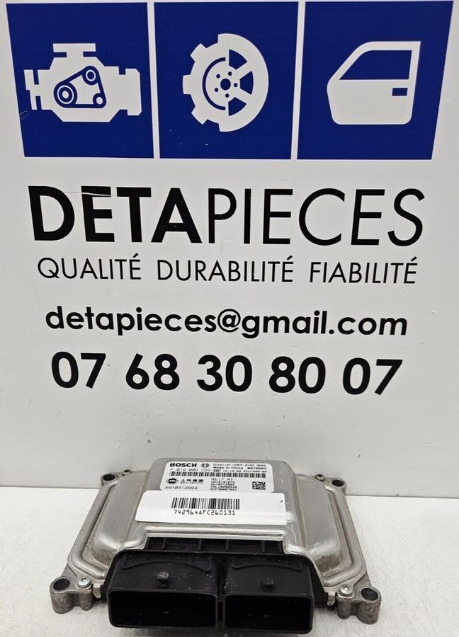 ✅ECU CALCULATEUR MOTEUR MG 3 STYLE 2016 R: F01R00DCD9 L: 76150044
