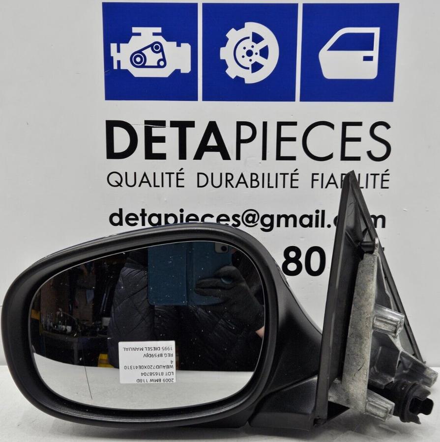 ✅Retroviseur exterieur GAUCHE BMW 118D 2009 E87 E1021017 7208343 81658704