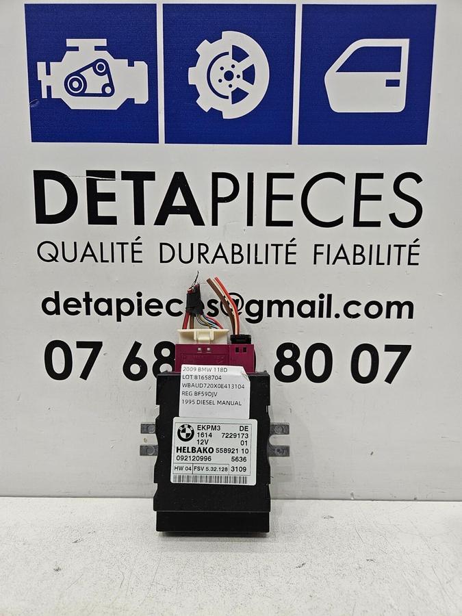 ✅Module De Pompe à Carburant BMW 1' E87 118D 2009 81658704 16147229173 558921