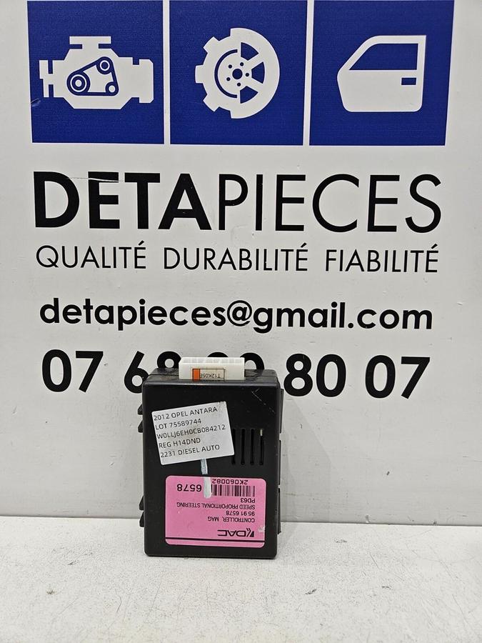✅Unité de commande/calculateur direction assistée OPEL ANTARA  75589744 95916578