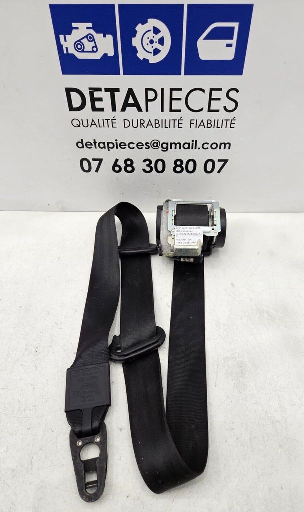 ✅CEINTURE DE SÉCURITÉ AVANT DROIT AUDI A6 S LINE 2011 4F 4F0857706 63993334