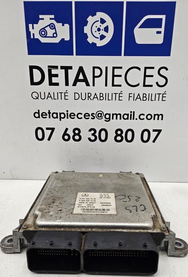 ✅ECU CALCULATEUR MOTEUR MERCEDES BENZ CLS 250 C218 A6519007500 80056644 71542714