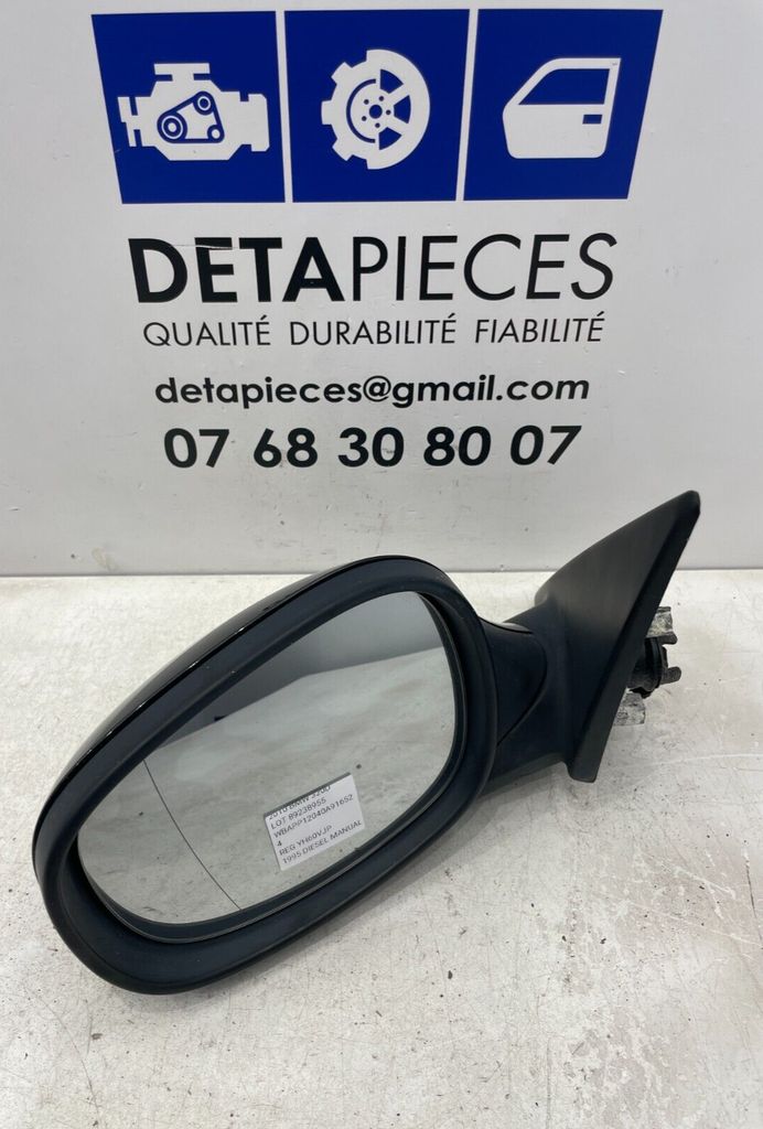 ✅Retroviseur exterieur GAUCHE BMW 320D E90 2010 7182695 E1021017 89238955