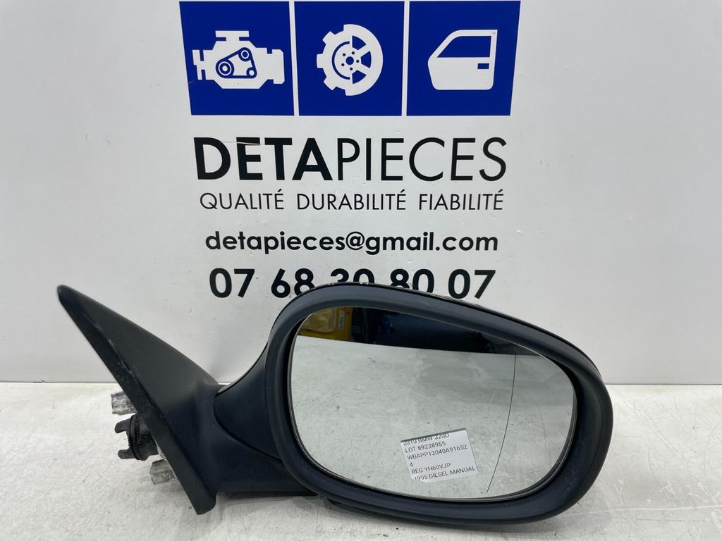 ✅Retroviseur exterieur DROIT BMW 320D E90 2010 7182695 E1021017 89238955