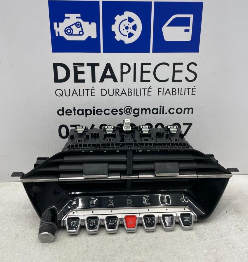 ✅PANNEAU DE COMMANDE CHAUFFAGE PEUGEOT 208 2022 9823457080 9823457180 83511394