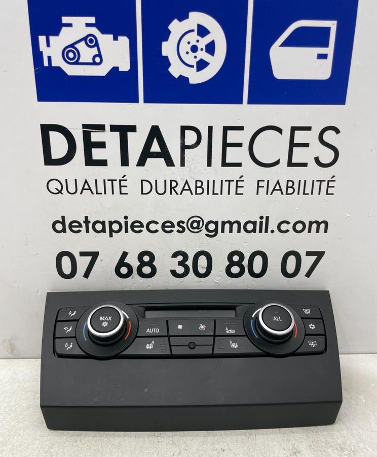 ✅PANNEAU DE COMMANDE CHAUFFAGE BMW 318D E90 2011 64119250393 53430697 87581205