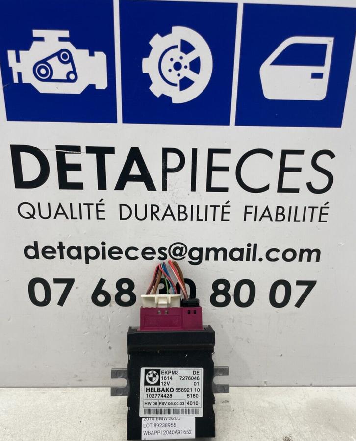 ✅Module de Pompe à Carburant BMW 320D E90 2010 16147276046 7276046 89238955