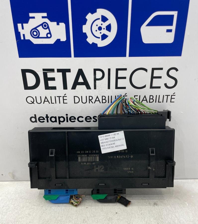 ✅Module Électronique POUR BMW 118D M E87 2010 61359247472 9247472 84612144