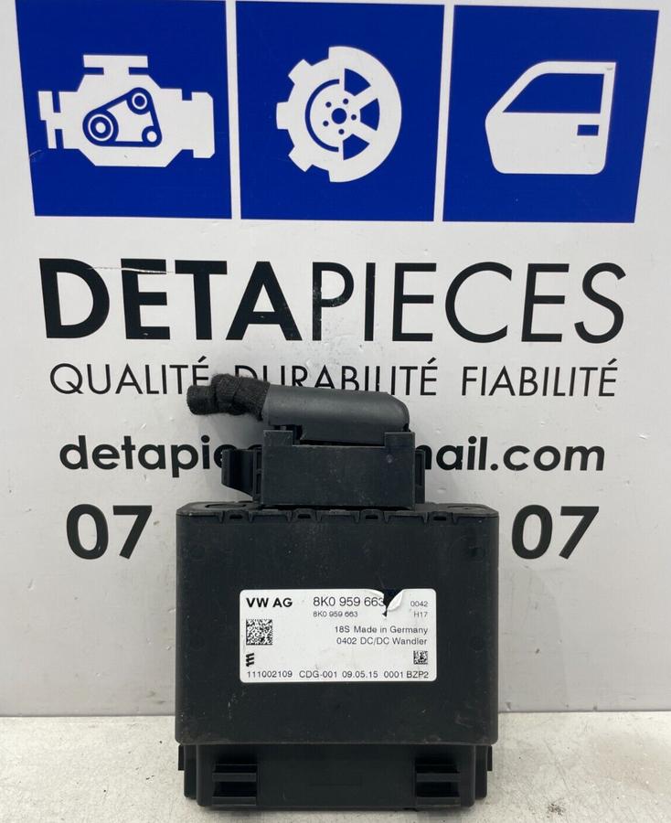 ✅Boitier gestion tension AUDI A5 S 8T3 2015 8K0959663 111002109 86468424