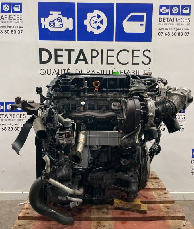 ✅MOTEUR COMPLET N16A1 i-DTEC 16V HONDA CIVIC 2013 CR-V 1.6D 88KW 120CH 87827495