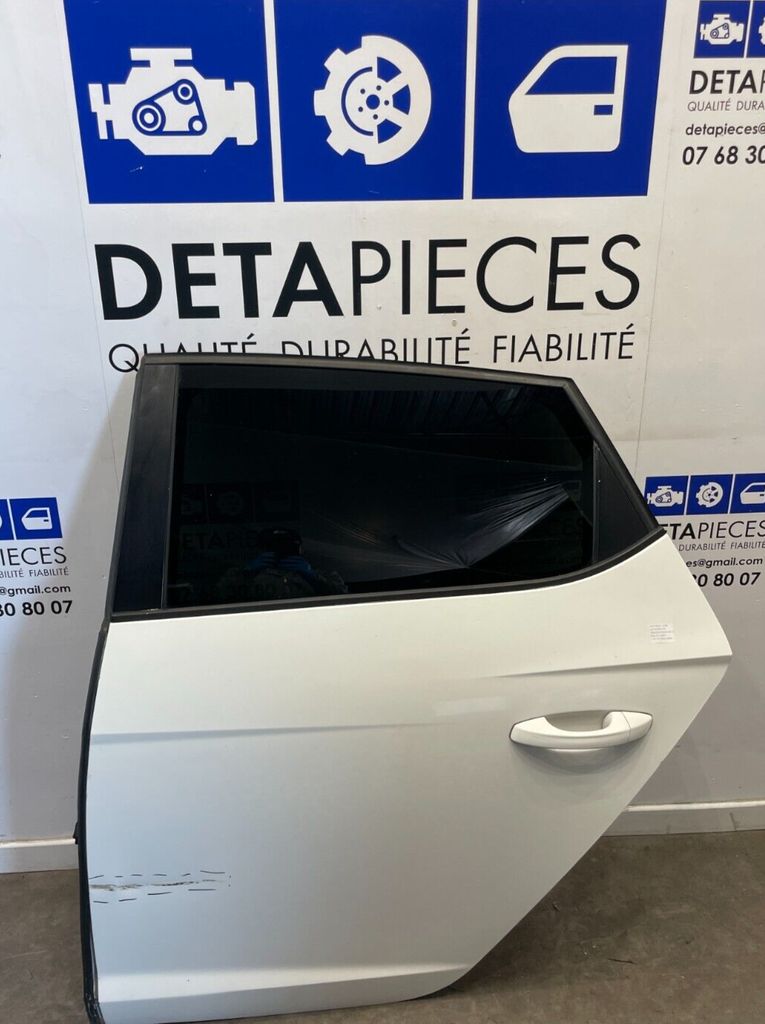 ✅PORTE ARRIERE GAUCHE SEAT LEON 2014 5F4833055 87993195