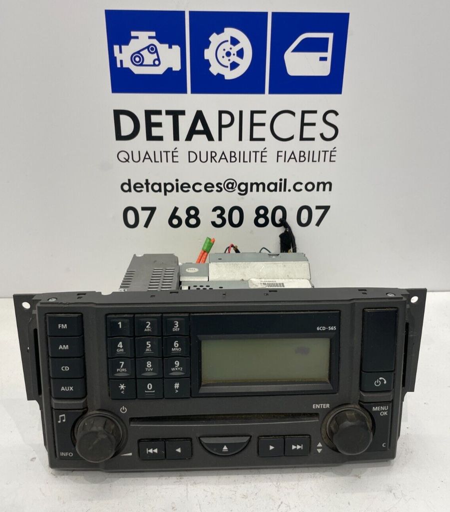 ✅ SYSTÈME AUDIO / RADIOCD RANGE ROVER 2006 L320 VUX500340 87780795