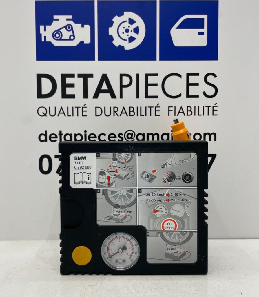 ✅Compresseur d'air pour pneus BMW E90 E92 E93 71106792688 6792688