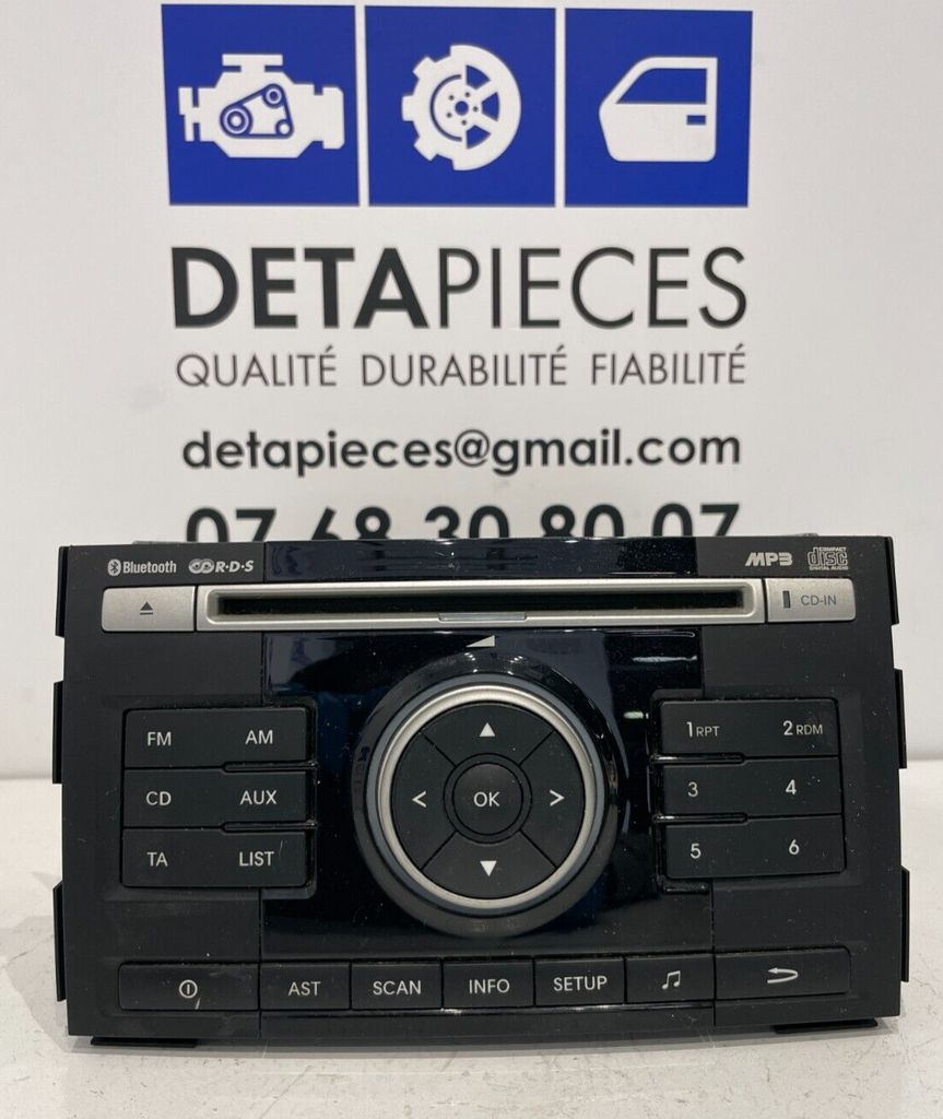 ✅Autoradio CD KIA VENGA 2 2013 961601P050 96160-1P050 87347684