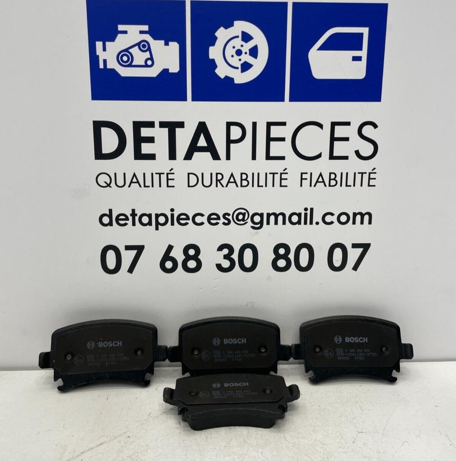 ✅PLAQUETTES DE FREIN BOSCH AUDI SEAT SKODA VOLKSWAGEN 0986494053 neufs