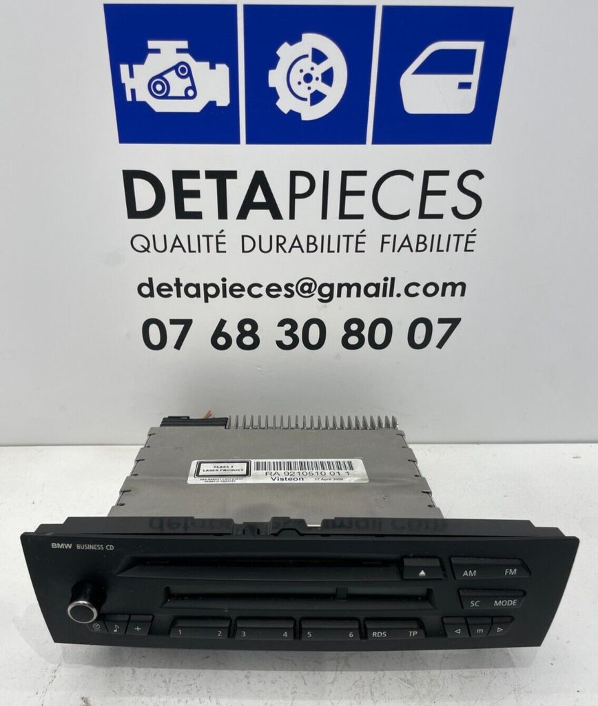 ✅Radio / Lecteur CD / Lecteur DVD BMW 116D E87 LCI 65129210510 9210510 82726774