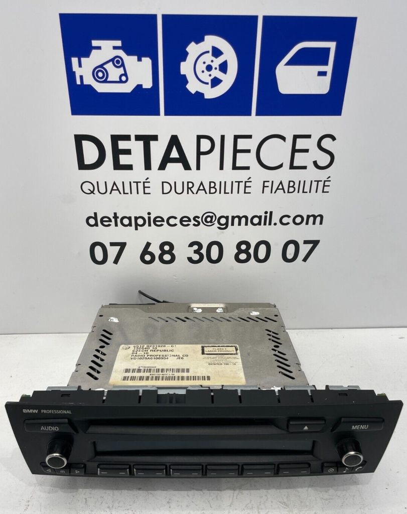✅Radio / Lecteur CD / Lecteur DVD BMW 318D E91 2010 65129231928 1326401 87183934
