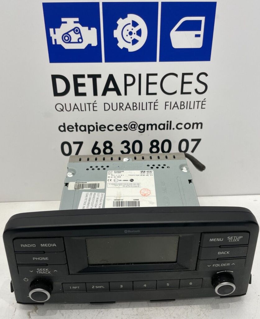 ✅SYSTÈME AUDIO / RADIOCD KIA PICANTO 2 2019 96150G6280ASB 86441054