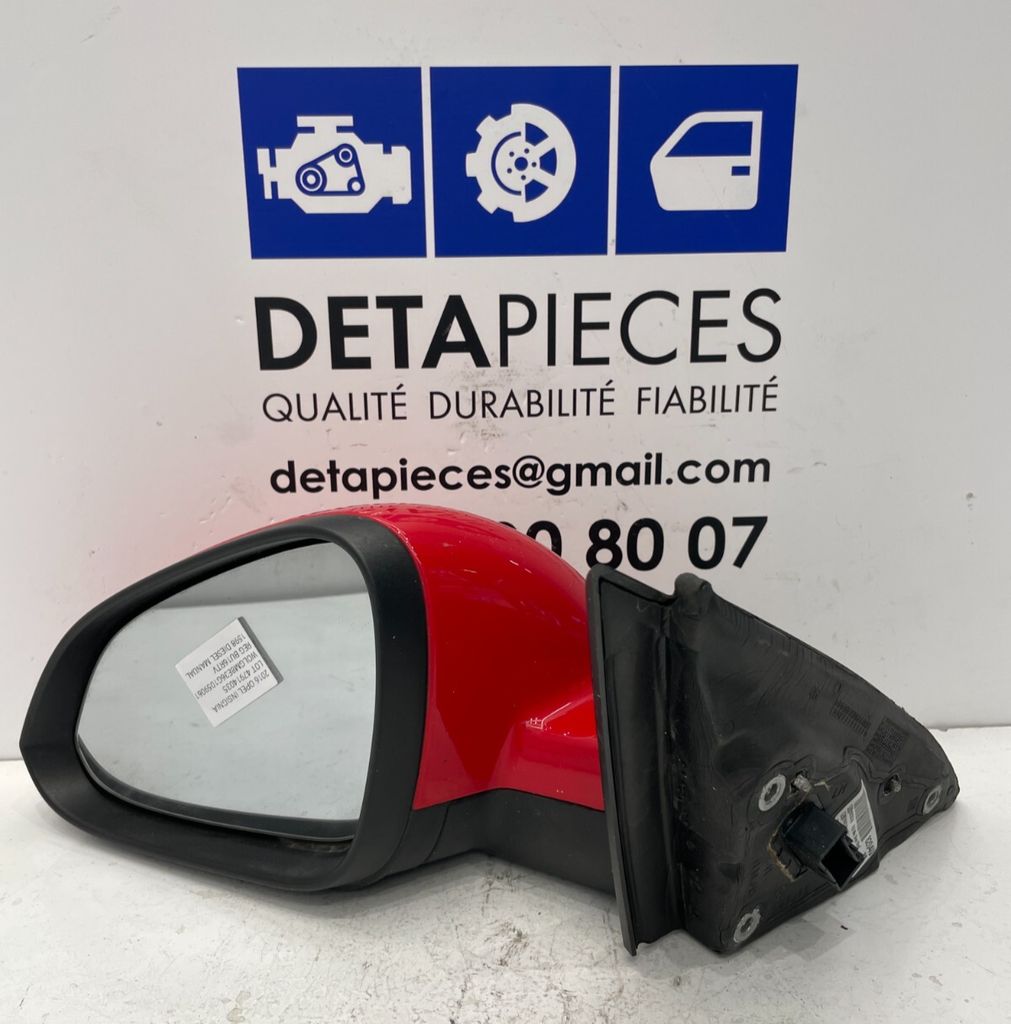 ✅Retroviseur exterieur GAUCHE POUR OPEL INSIGNIA 2016 22968204 E1021002 47914035