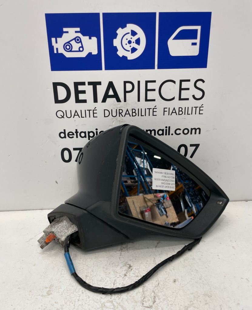 ✅Retroviseur exterieur DROIT SEAT LEON FR III 2015 E9026684 E9036684 49937245