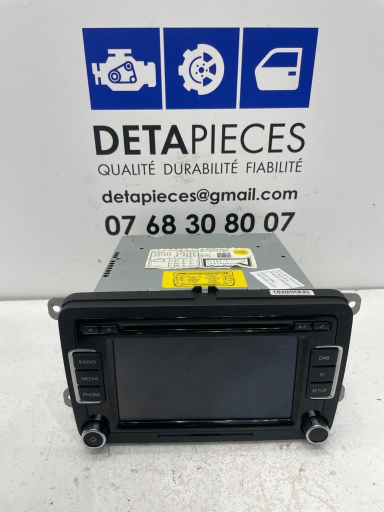 ✅Autoradio VOLKSWAGEN SCIROCCO 2010 III phase1 3C8035195A 3C8035195 46559835