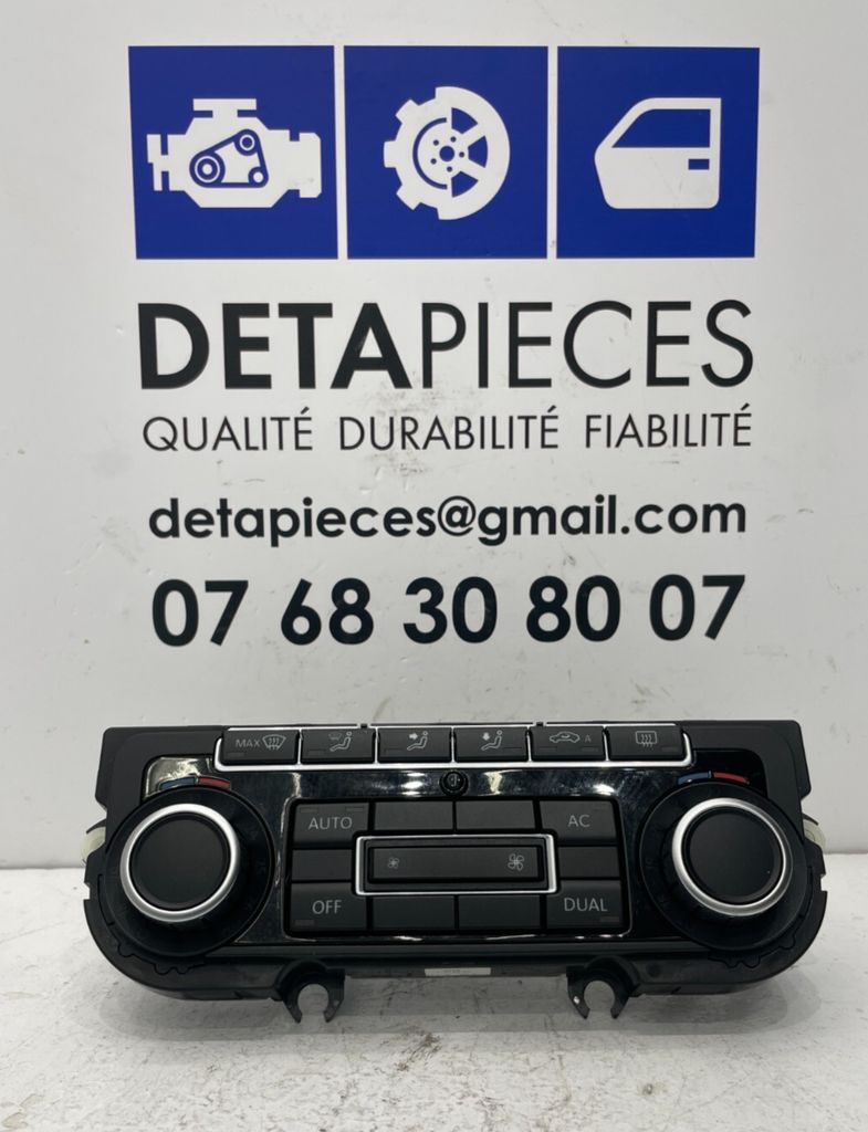 ✅PANNEAU DE COMMANDE CHAUFFAGE VOLKSWAGEN SCIROCCO 2010 III 5K0907044 46559835