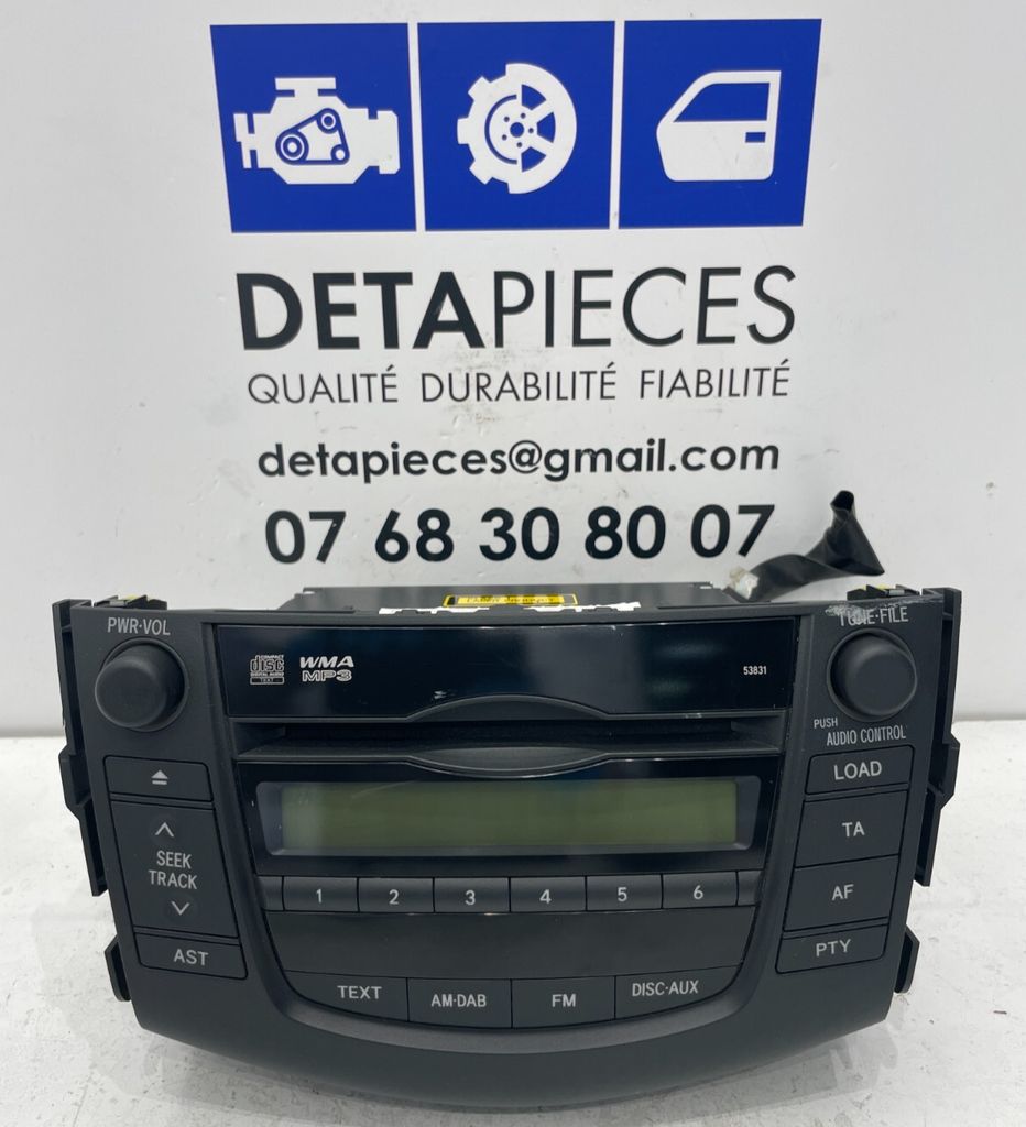 ✅Autoradio TOYOTA RAV4 2010 III FA032163 117427-1070216 8612042270EX 49890555