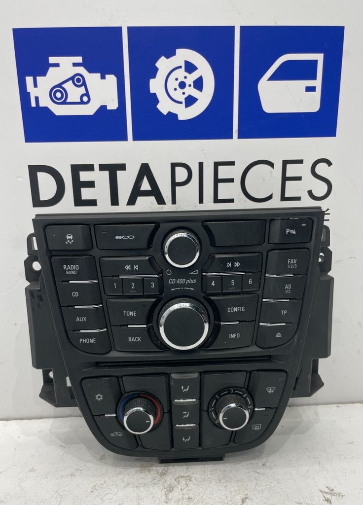 ✅PANNEAU DE COMMANDE CHAUFFAGE OPEL ASTRA J 2016 28299889 13360091 47739965