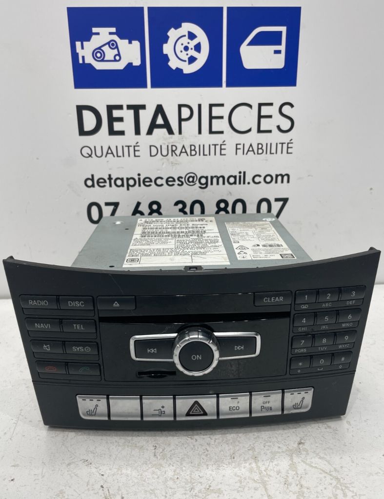 ✅Unité principale radio / CD / DVD / GPS MERCEDES BENZ E220 A2129005327 71360754