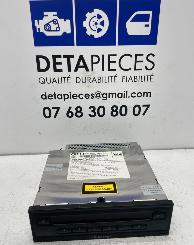 ✅Changeur De CD AUDI A6 4F C6 phase 2 2011 4F0035110A 4F0035110 49199835