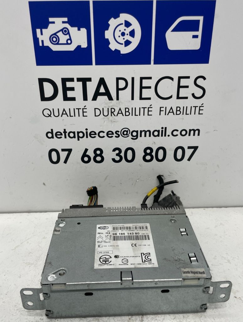 ✅Unité de Contrôle Autoradio Navigation PEUGEOT 308 2016 9818614380 299255