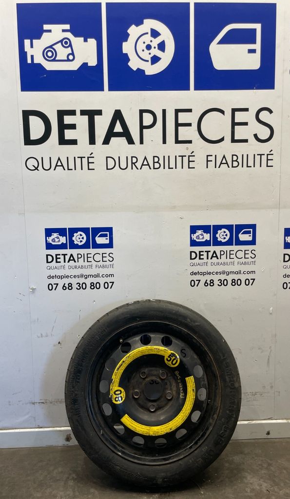 ✅Roue de secours PEUGEOT 308 2016 125/70R16 96M 5X108 ET44 9807543880 299255