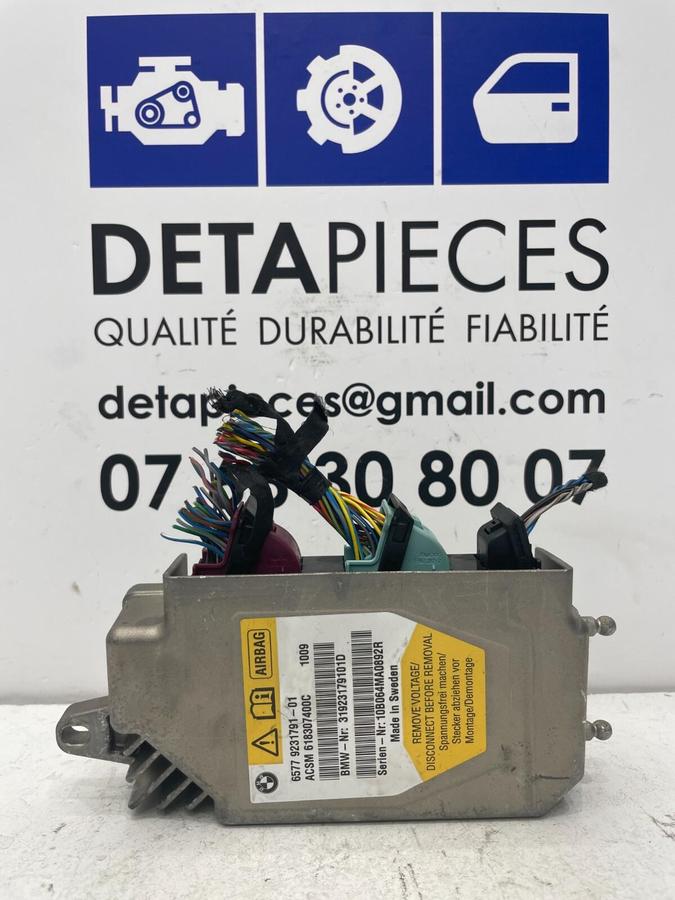 ✅Unité de Contrôle airbag BMW 525D F10 2010 3.0D 65779231791 618307400 155115
