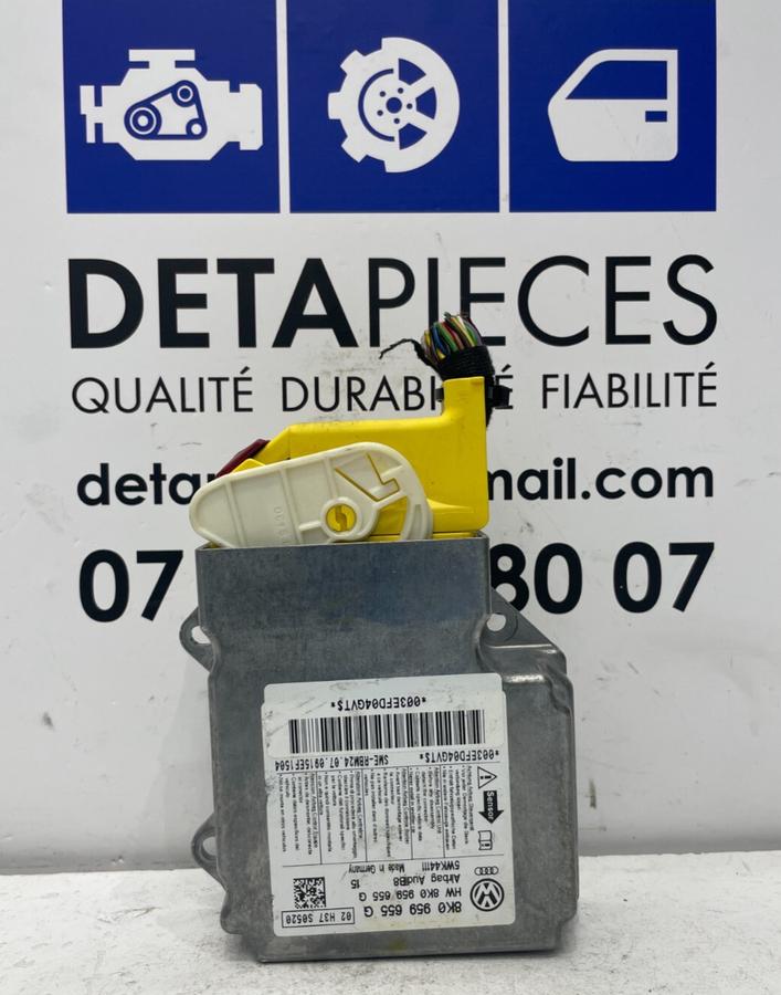 ✅Boitier air bag AUDI A4 AVANT B8 8K 2009 8K0959655G 48640385
