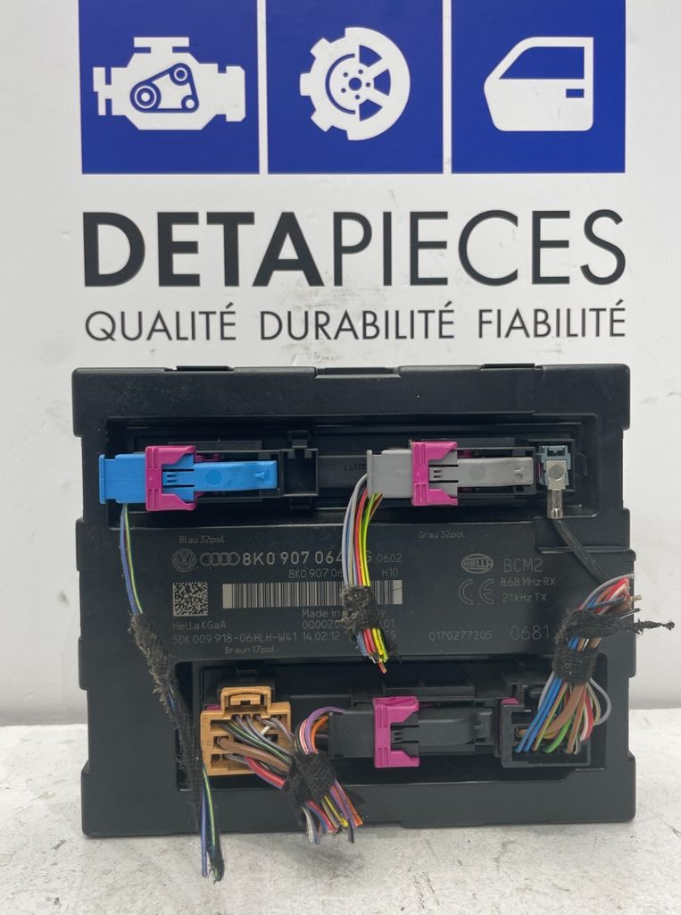 ✅Module De Contrôle De Confort AUDI Q5 S LINE 2012 8K0907064 5DK009918 50006025