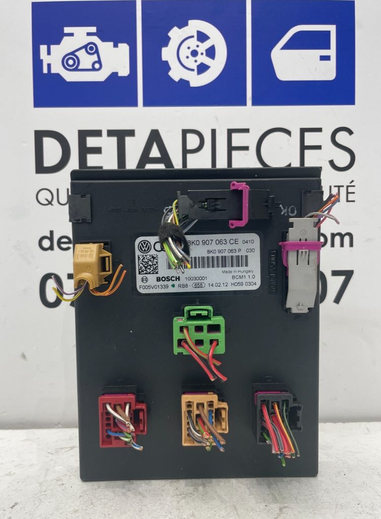 ✅ Boitier BCM1 AUDI Q5 S LINE 2012 8K0907063 F005V00855 50006025