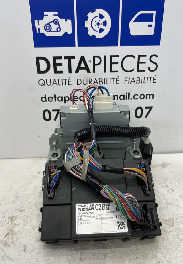 ✅MODULE ELECTRONIQUE NISSAN QASHQAI 2013 284B2BR02B 4M5418N0A  5WK50366 48843995