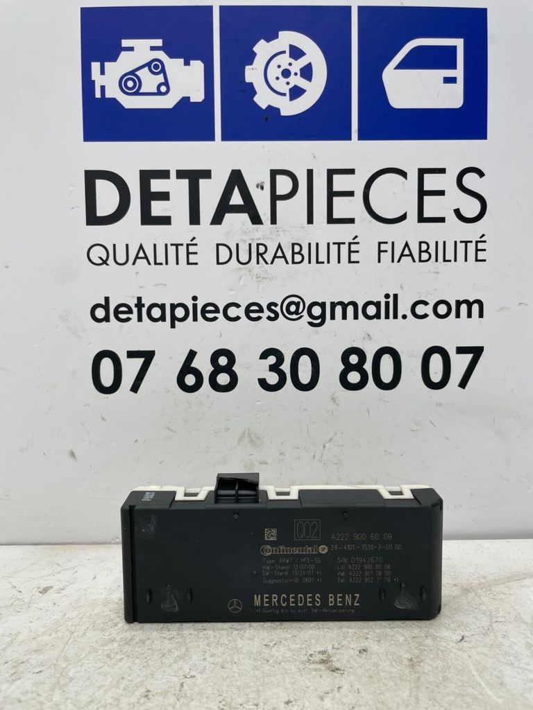 ✅Module de commande de hayon MERCEDES BENZ C220 W205 2015 A2229006008 49025995