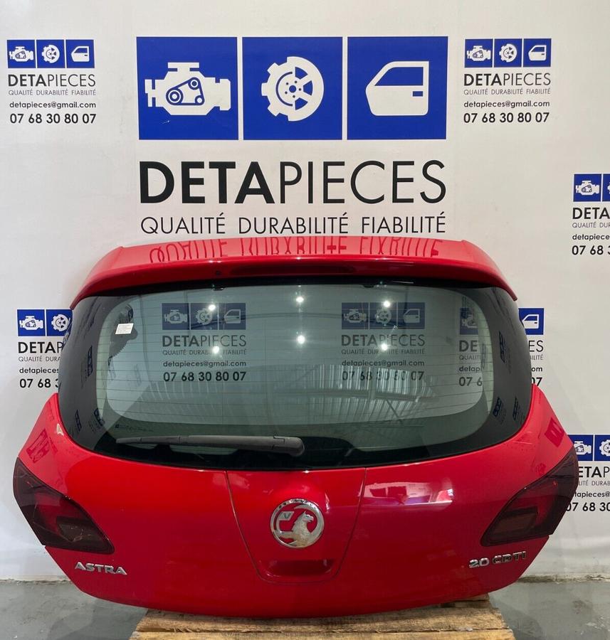 ✅HAYON / MALLE ARRIERE OPEL ASTRA J 2012 F68  53545084  13372624 13288625