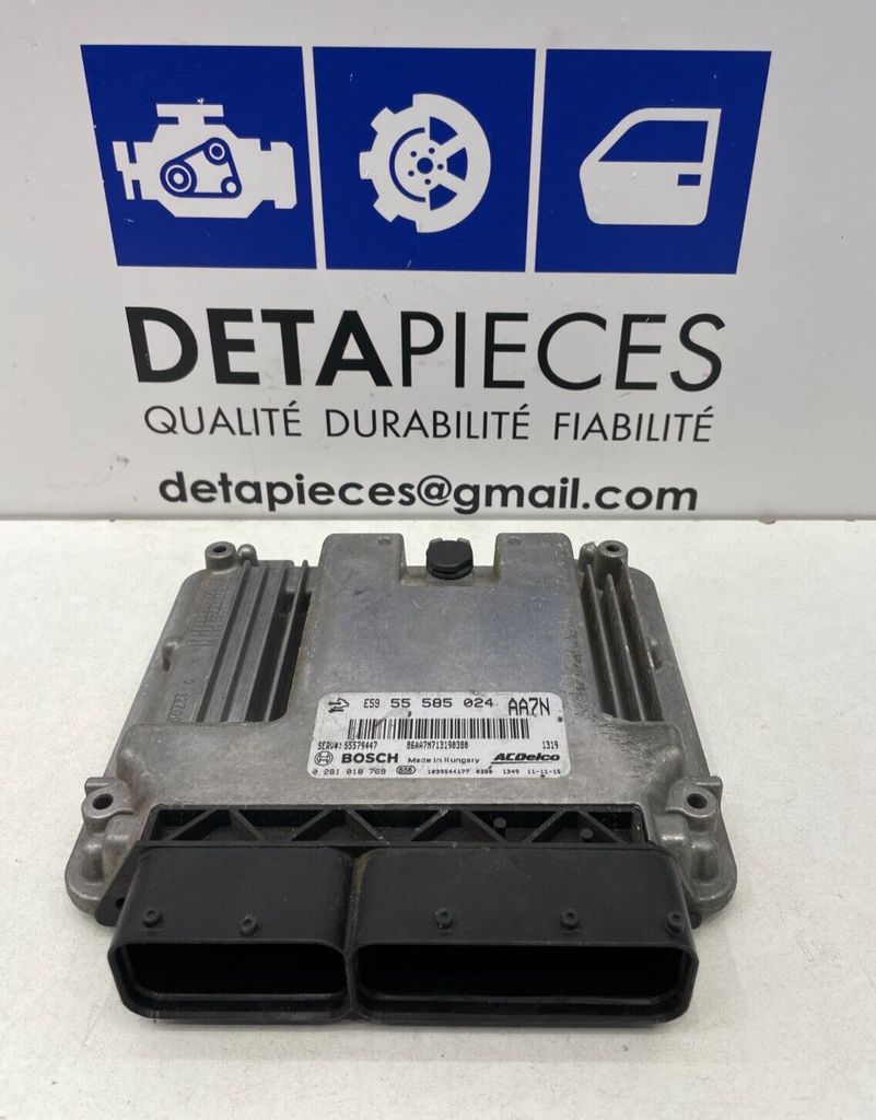 ✅ECU CALCULATEUR MOTEUR LBS OPEL ASTRA J 2.0 D 2012  53545084  55585024