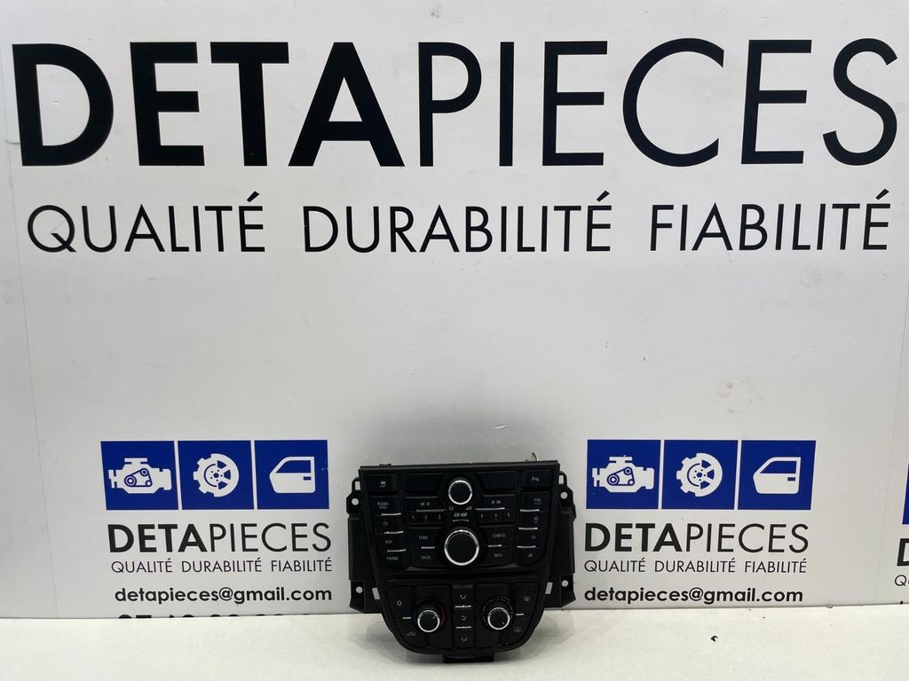 ✅SYSTÈME AUDIO / COMMANDE CHAUFFAGE OPEL ASTRA 2012  13360091  53545084