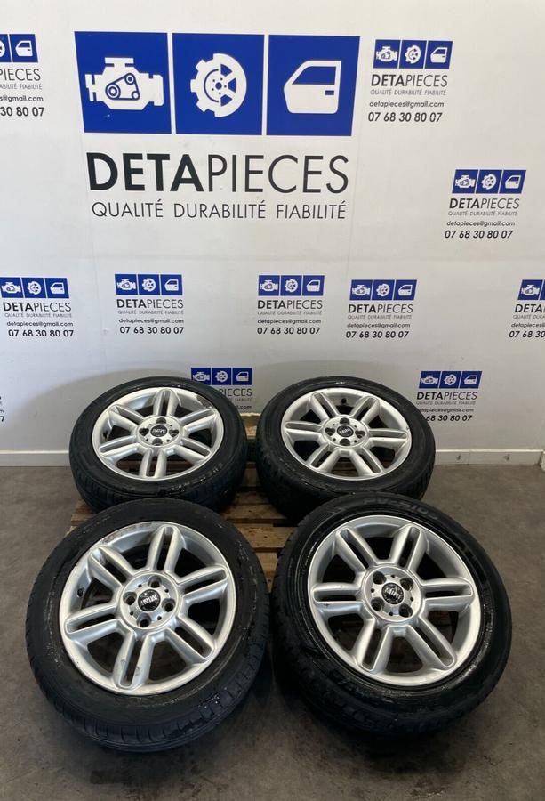 ✅4 JANTES MINI R55 R56 195/55R16 4X100 6.5Jx16H2 ET48 6791940 6793404
